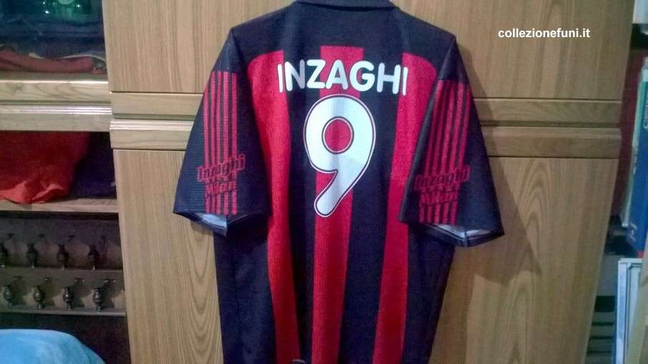 Calcio maglia Inzaghi Milan retro
